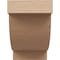 Ekena Millwork 4in. W x 6in. H x 12in. L Alpine Woodgrain TimberThane Rafter Tail, Primed Tan RFTUR04X06X12ALPRCPR - alternate 4